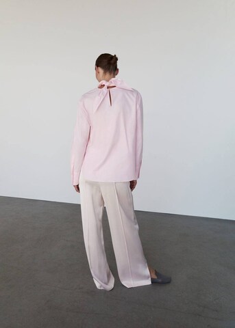 MANGO Bluse 'Lombda' in Pink