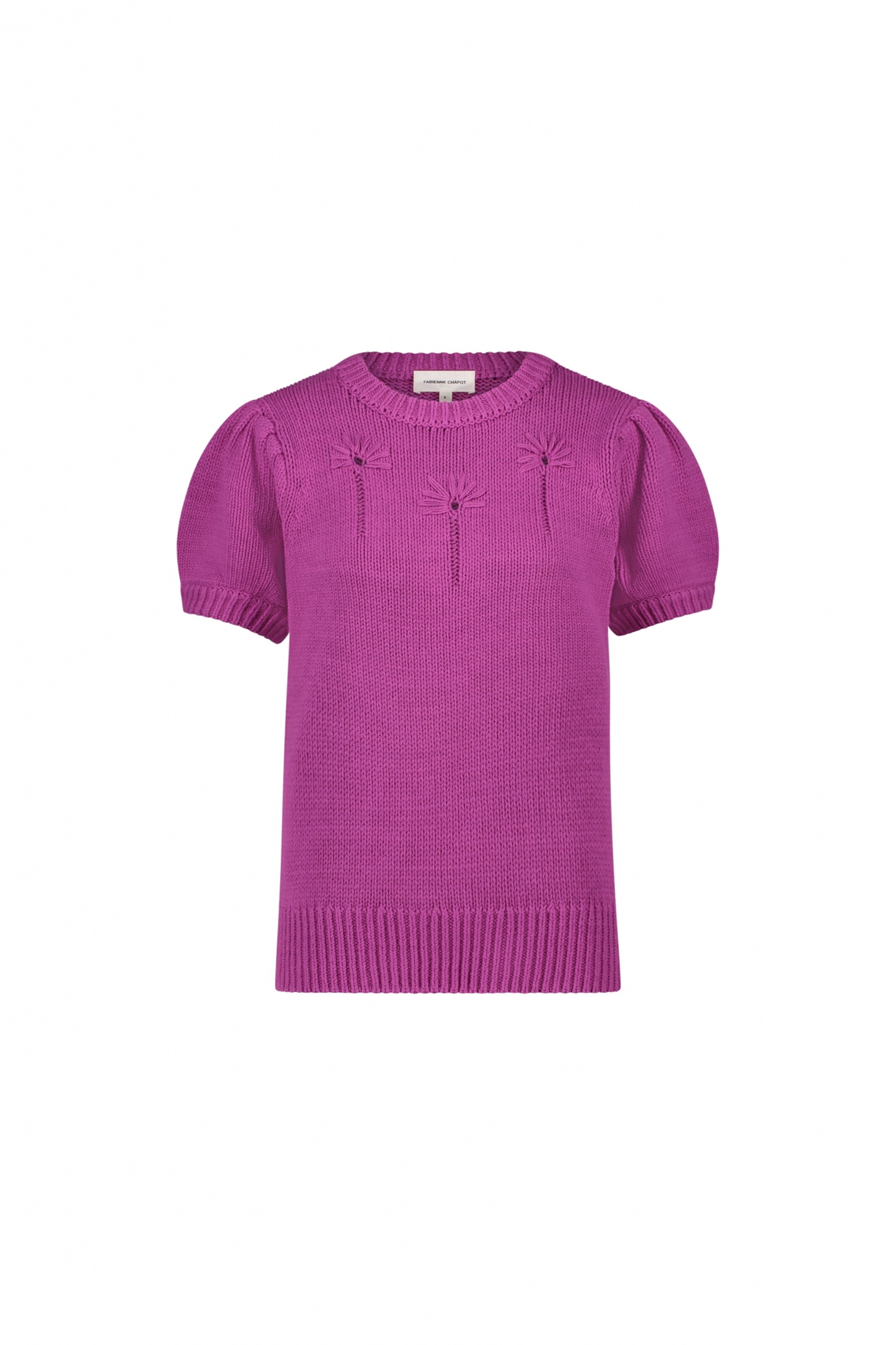 Fabienne Chapot Pullover in Lila: Vorderseite