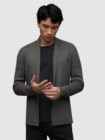 AllSaints - Casaco de malha em cinzento