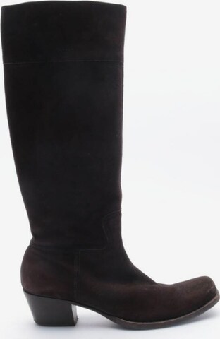 Miu Miu Dress Boots in 38 in Brown: front