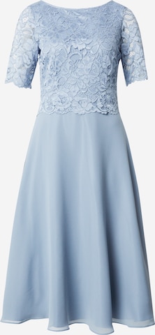 Robe de cocktail Vera Mont en bleu : devant