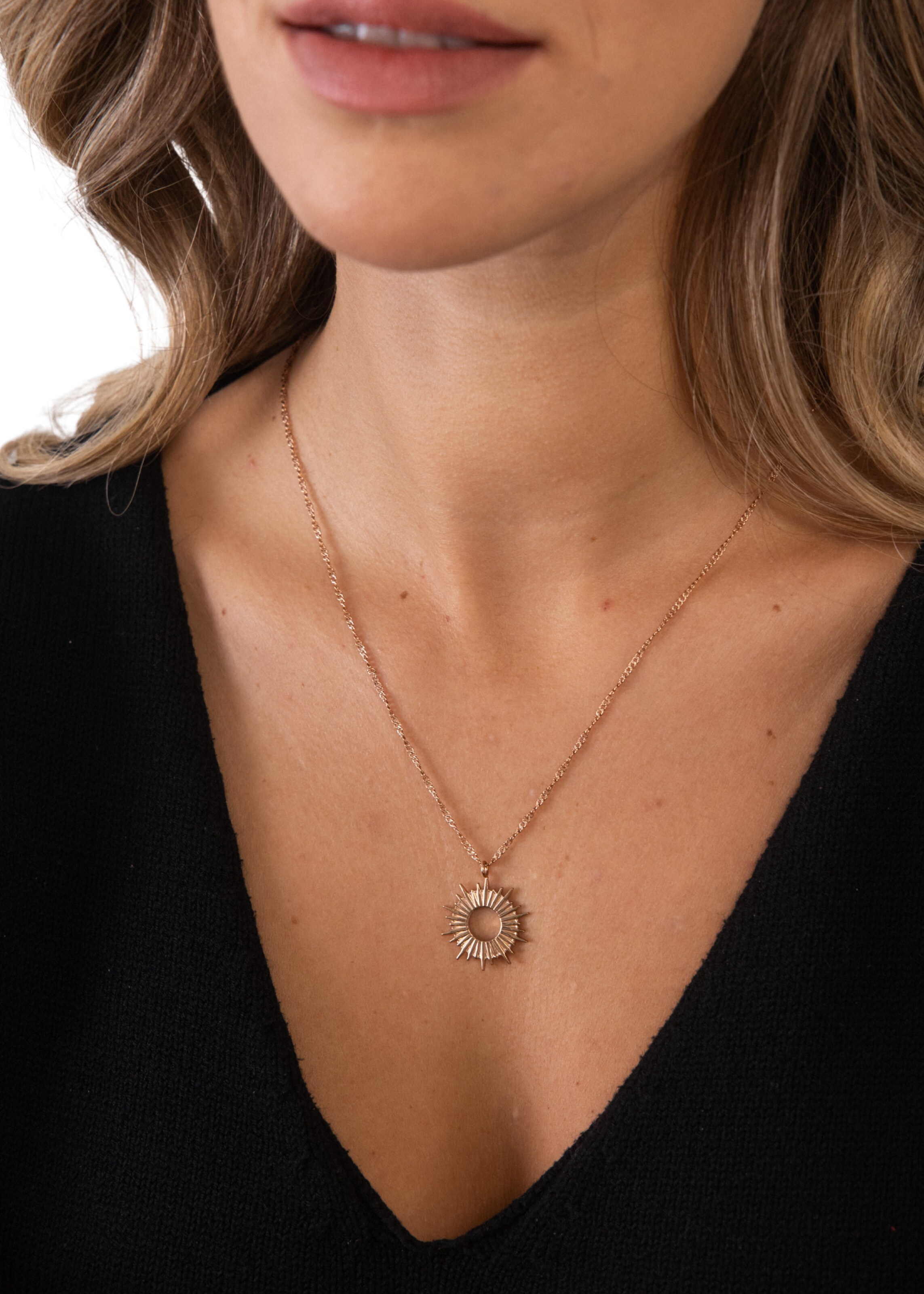 PURELEI - Colar 'Soleil' em ouro