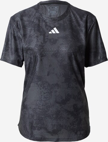 T-shirt fonctionnel 'Paris' ADIDAS PERFORMANCE en gris : devant