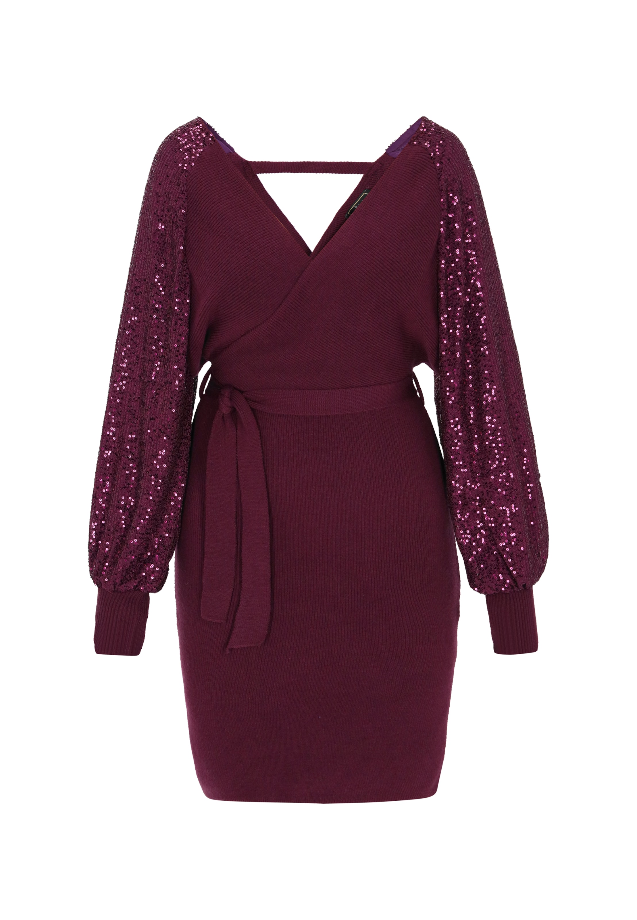 faina - Vestido de punto en lila: frente