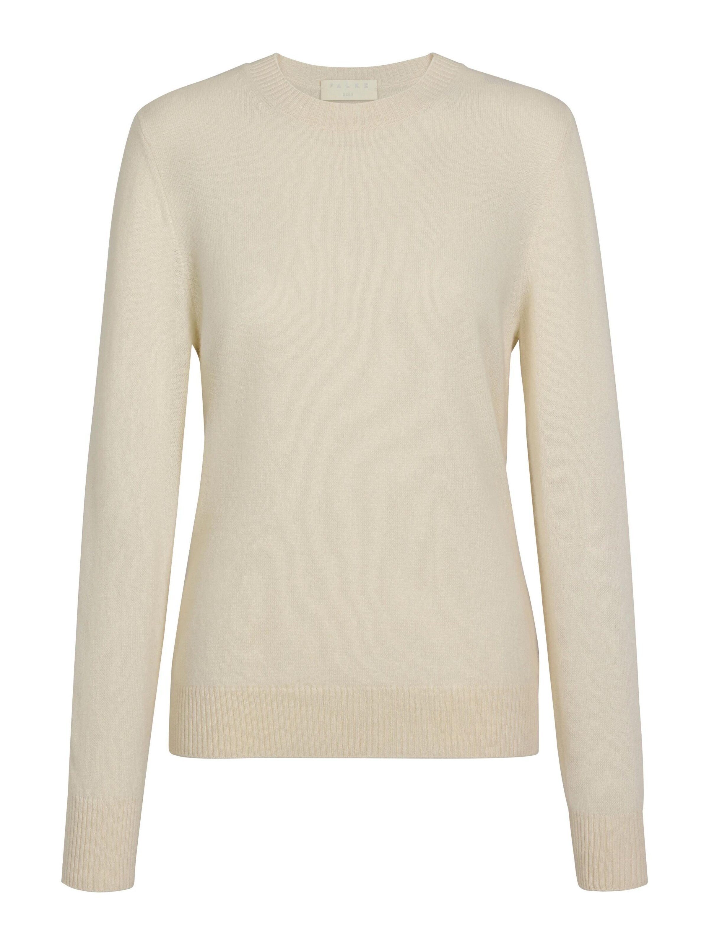 FALKE Sweater 'Pure Cashmere' in White