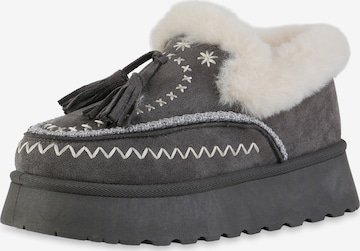 Ciabatta di Van Hill in grigio: frontale