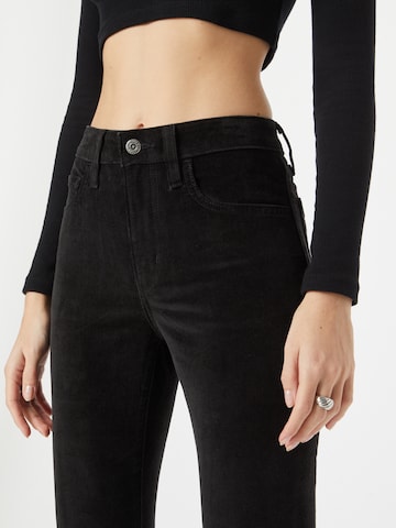 Skinny Jeans '721 High Rise Skinny' de la LEVI'S ® pe negru