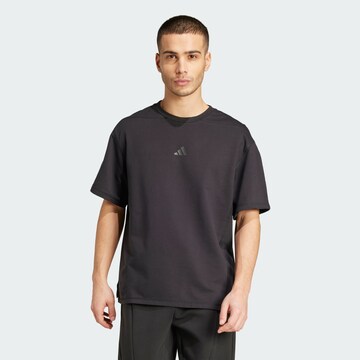 ADIDAS PERFORMANCE Функциональная футболка 'D4T' в Черный: спереди
