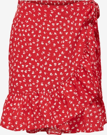 ONLY Spódnica 'Olivia' w kolorze czerwony: przód