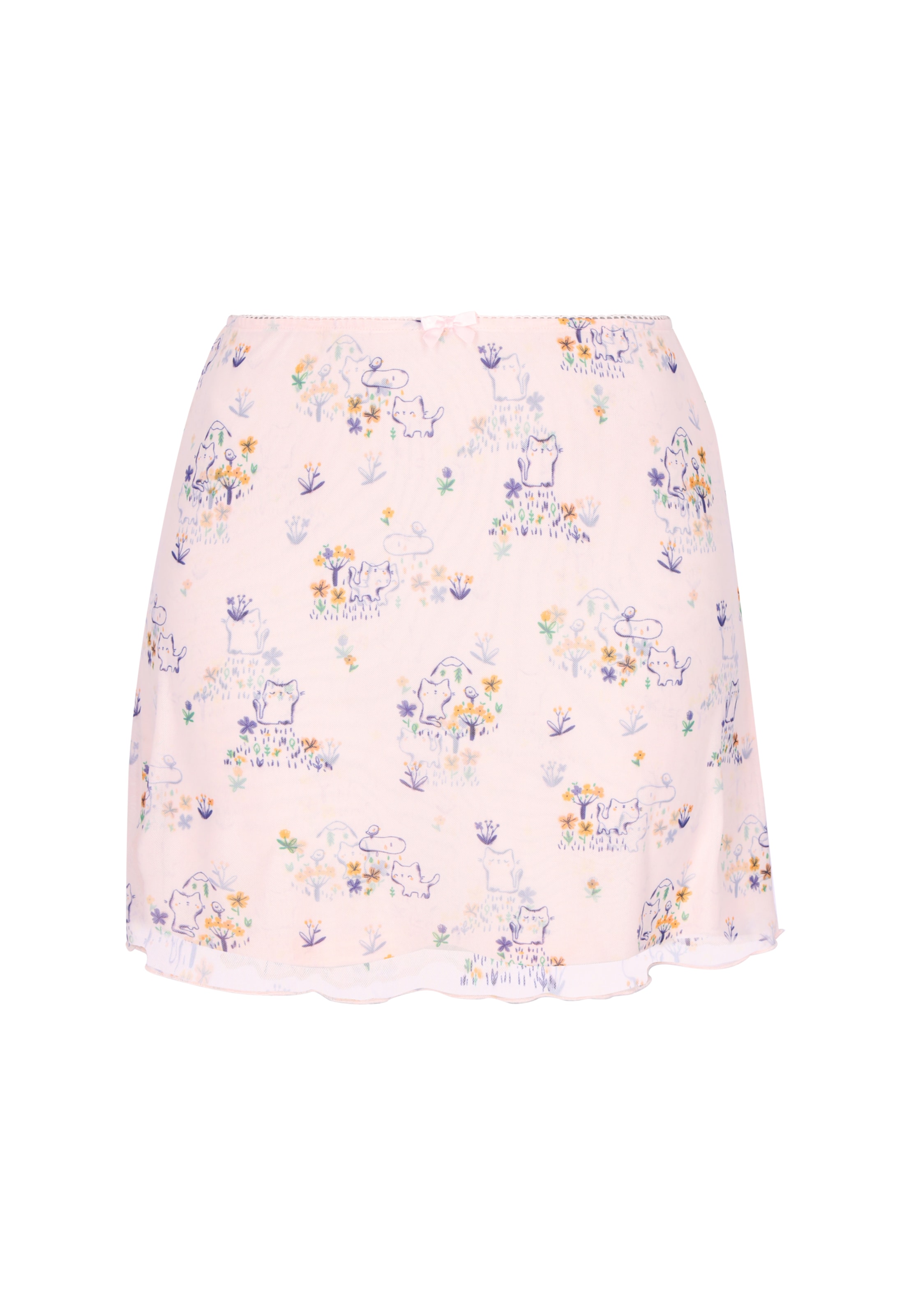MYMO Rok 'Young Fashion Collection' in Roze: voorkant