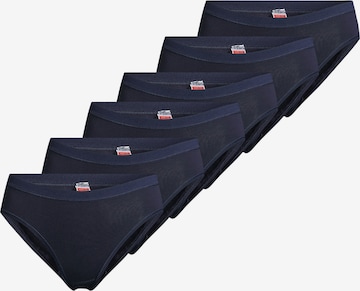 CON-TA Slip 'Feinripp' in Blau: Vorderseite