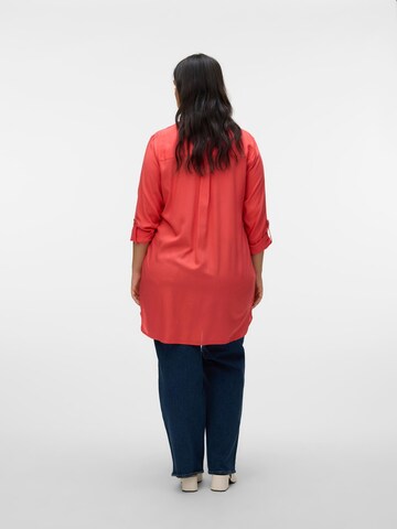 Chemisier 'VMCBumpy' Vero Moda Curve en rose