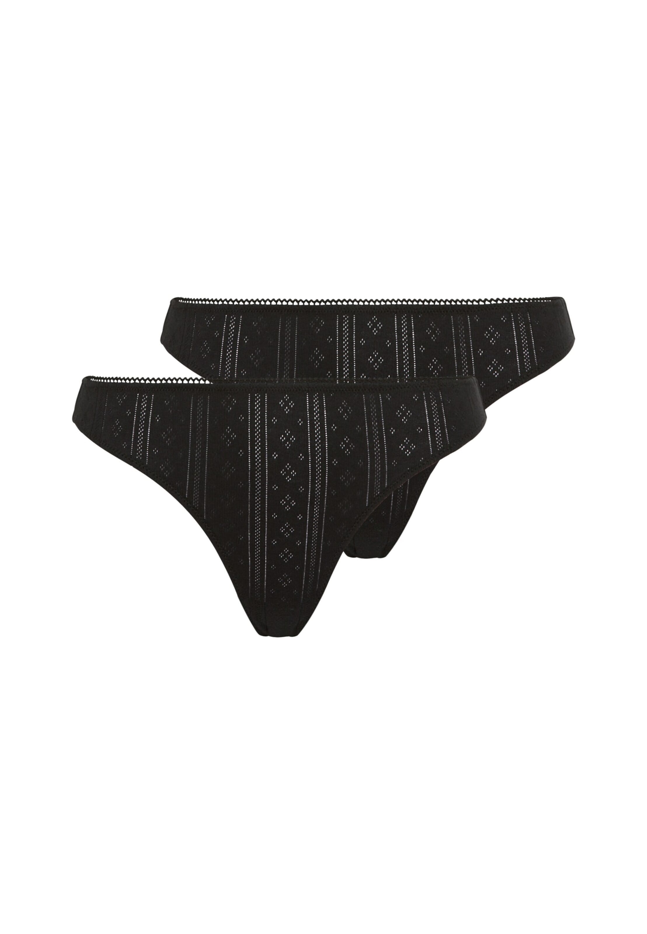 LSCN by LASCANA Tangice | črna barva: sprednja stran