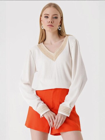 Bigdart Bluse 'Blusen'‌‌ in Weiß: Vorderseite