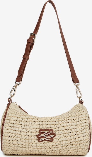 Karl Lagerfeld Rantakassi värissä beige / ruskea, Tuotenäkymä