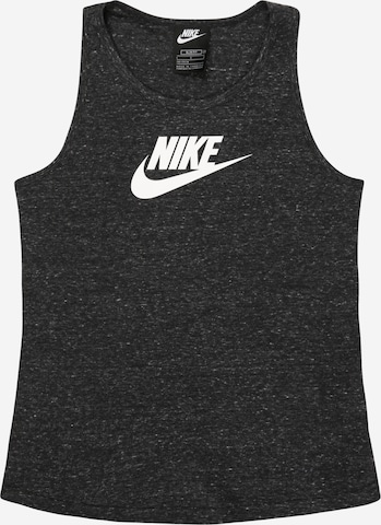 Nike Sportswear Top in Black: front