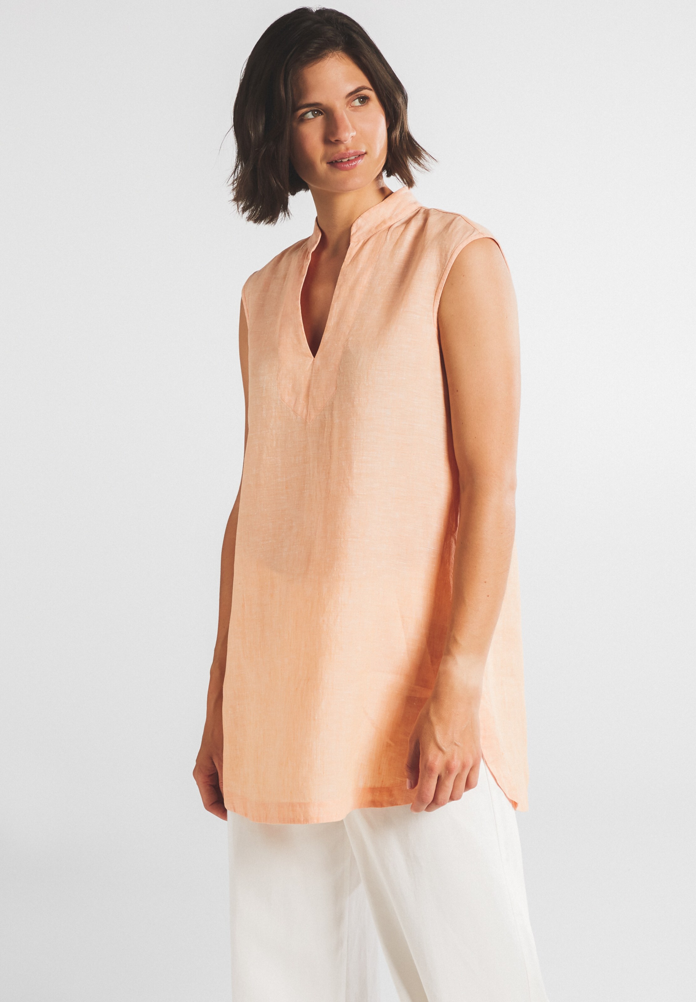 Frauen Shirts & Tops ETERNA Bluse in Pastellorange - ZJ51018 Frauen Shirts & Tops ETERNA Bluse in Pastellorange - ZJ51018