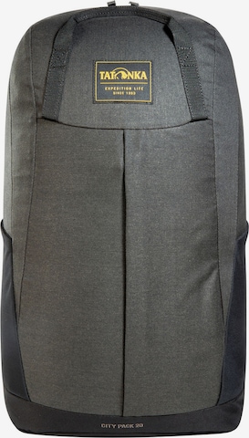 Zaino 'City Pack' di TATONKA in grigio: frontale