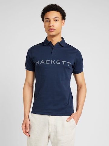 Hackett London T-shirt 'ESSENTIAL' i blå: framsida