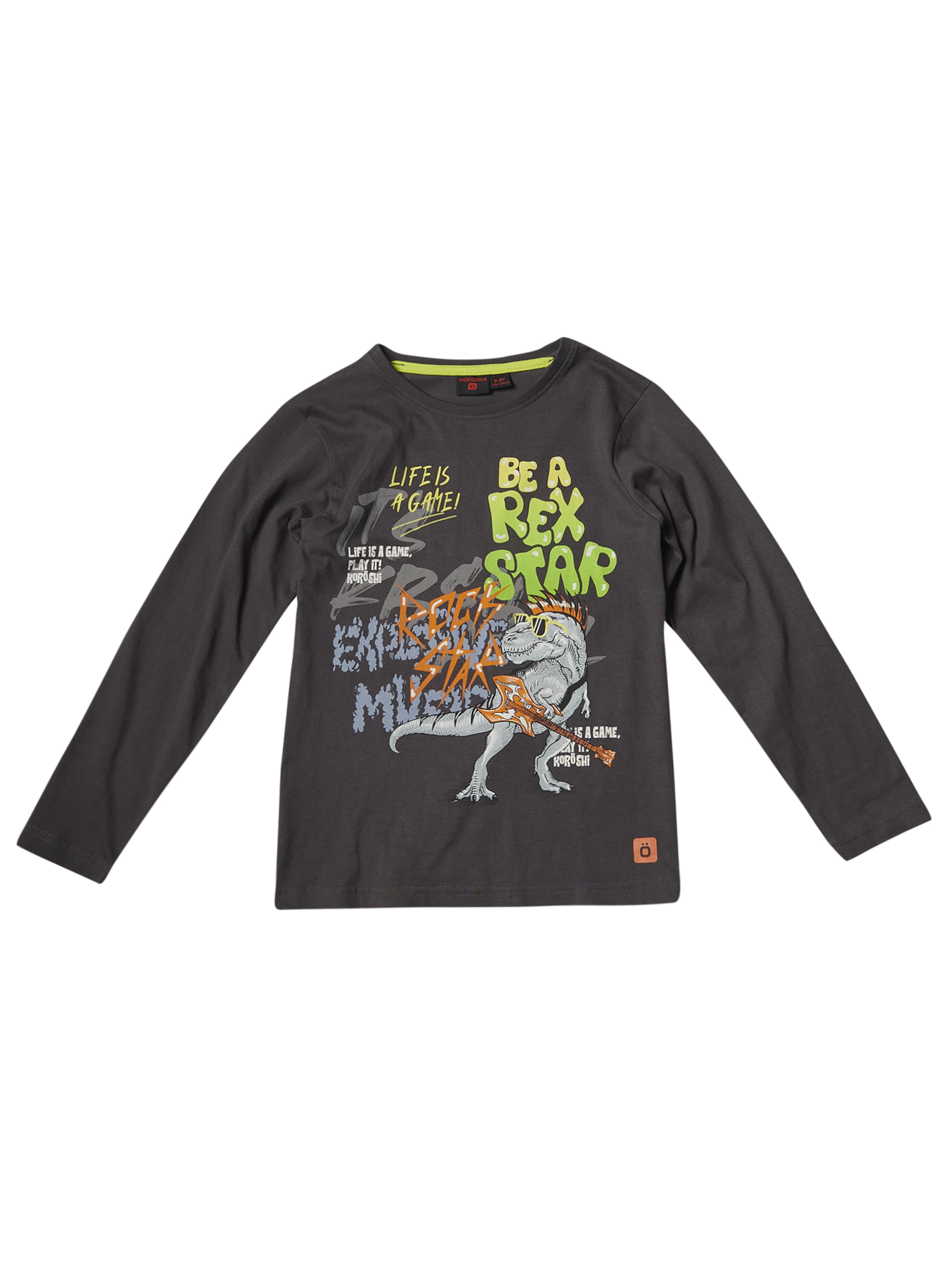 KOROSHIMajica - siva boja: prednji dio