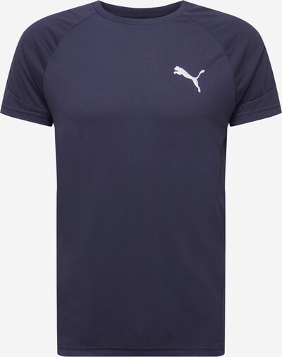 PUMA Tehnička sportska majica u noćno plava / bijela, Pregled proizvoda