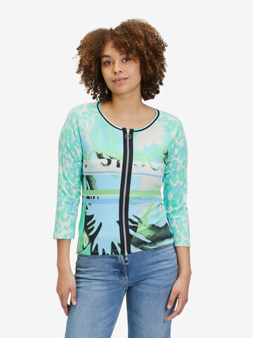 T-shirt Betty Barclay en vert : devant