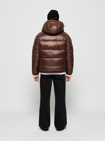 Burocs Winter Jacket 'Glossy' in Brown