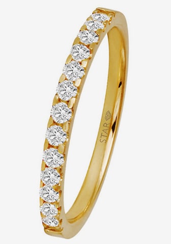 Stardiamant Ring in Gold: front