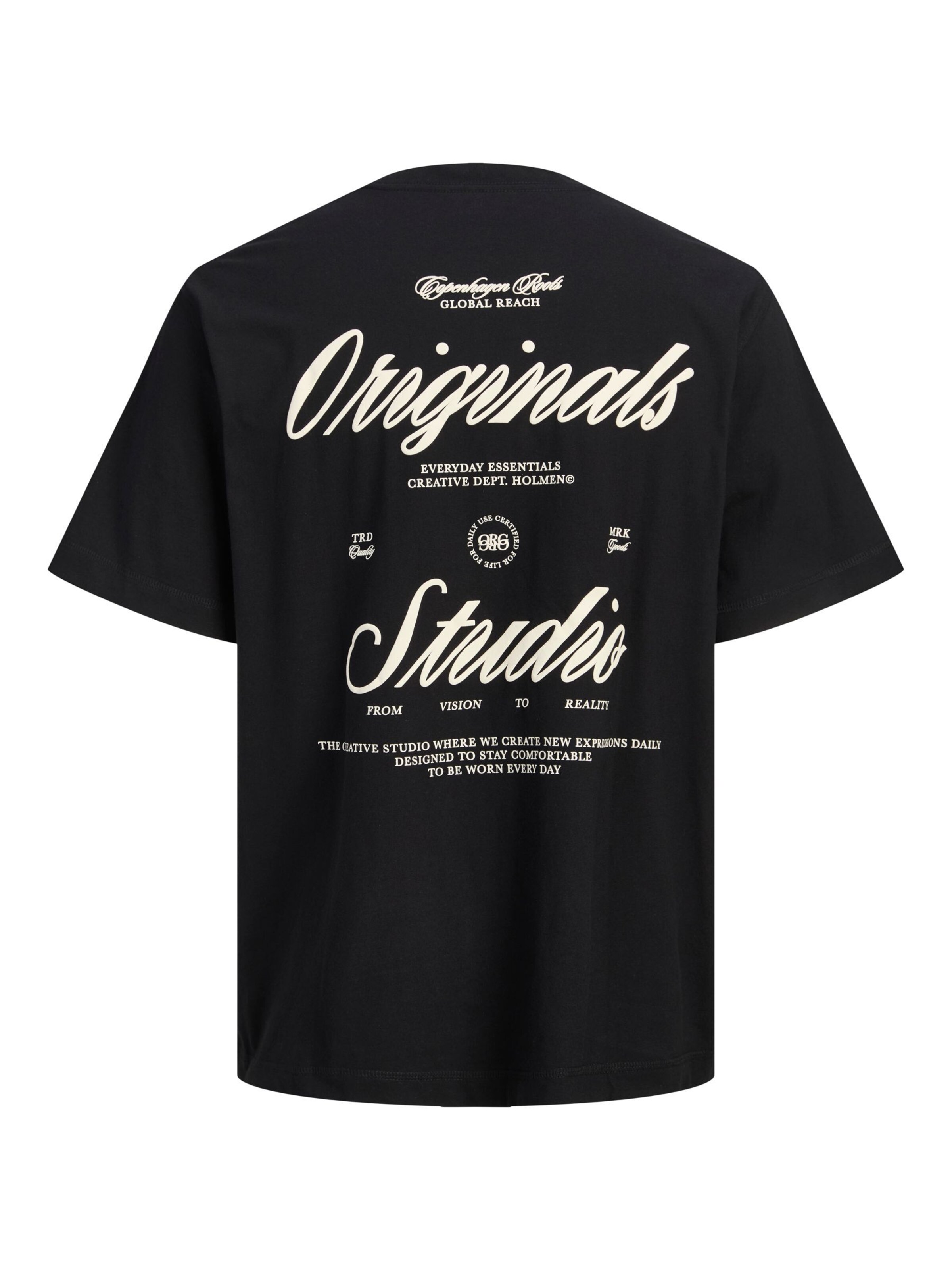 Jack & Jones Plus Shirt in Black