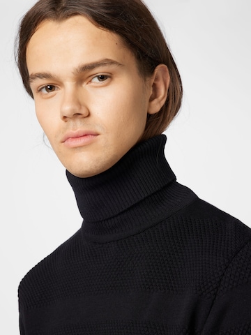 Kronstadt Sweater 'Fisker' in Black