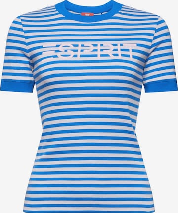 T-shirt ESPRIT en bleu : devant