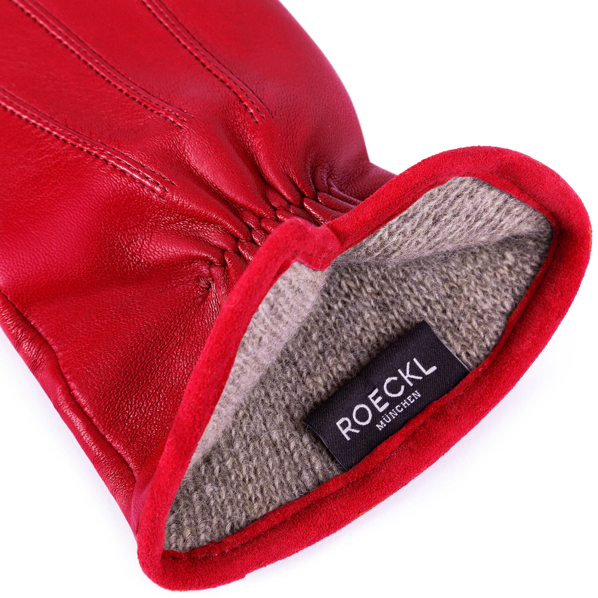 Gants 'ANTWERPEN' Roeckl en rouge