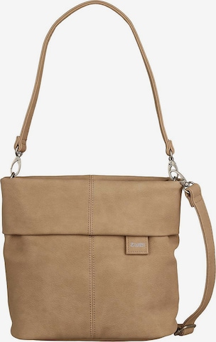 ZWEI Schoudertas ' Mademoiselle M8' in Beige: voorkant