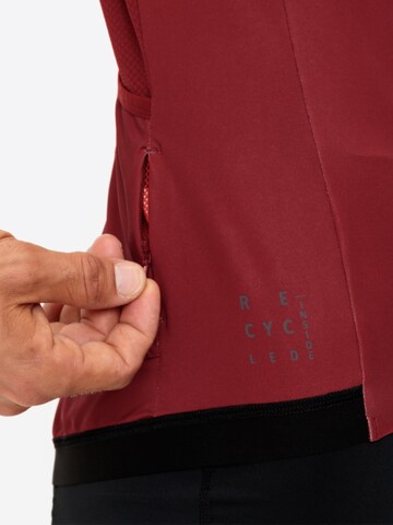 VAUDE Jersey 'M Furka FZ TR II' in Red