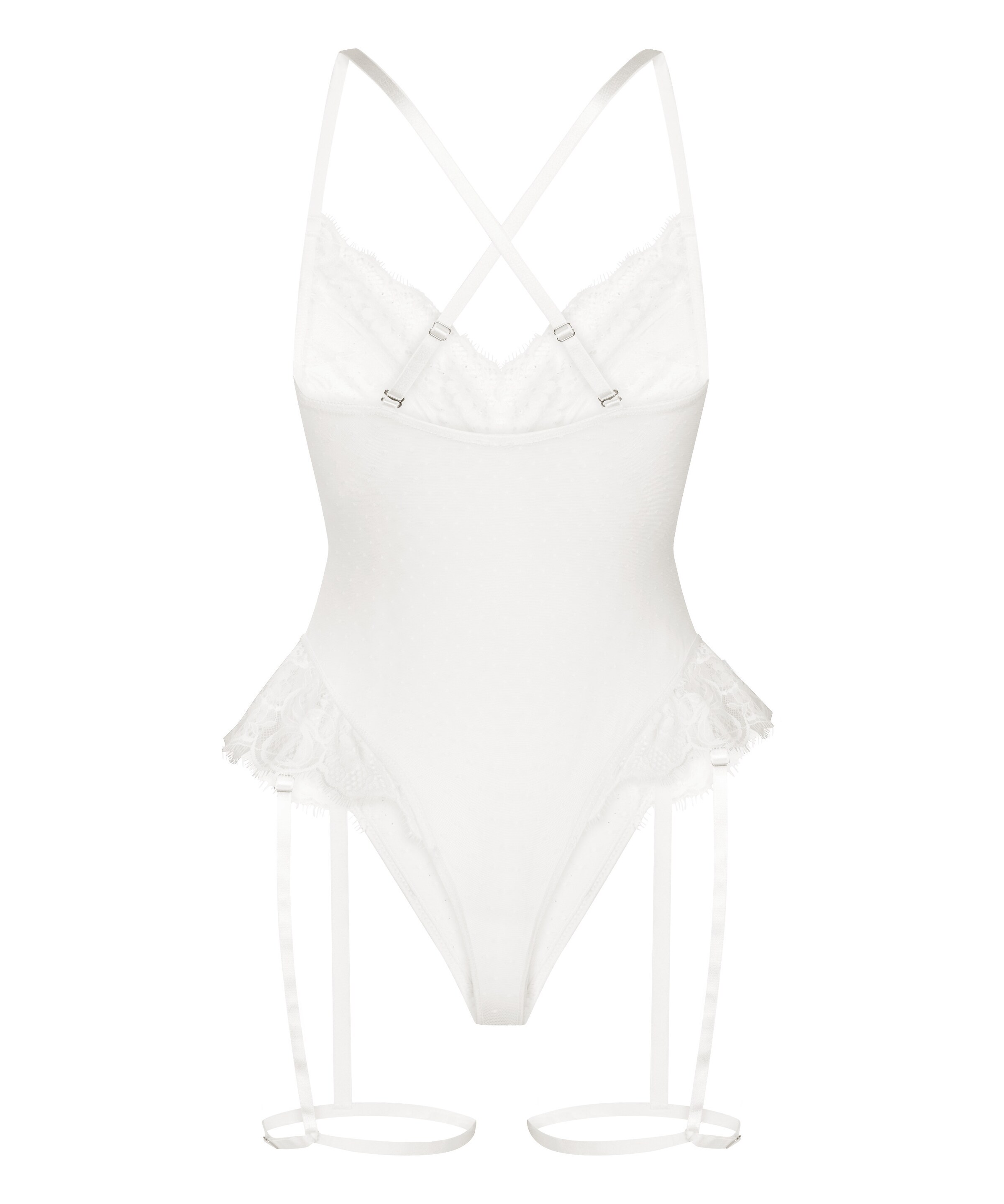 Body 'Prina' Hunkemöller en blanc