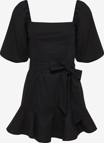 Tussah Καλοκαιρινό φόρεμα 'GORJA' σε μαύρο: μπροστά