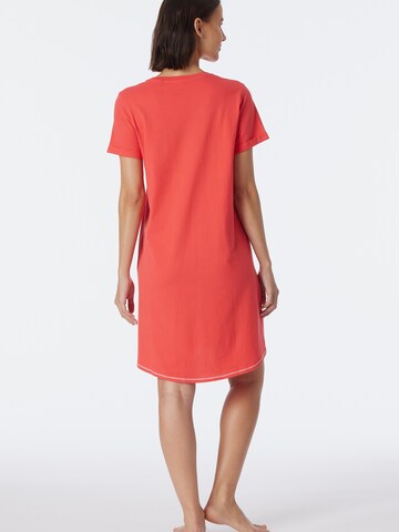 SCHIESSER Nightgown ' Casual Essentials ' in Red