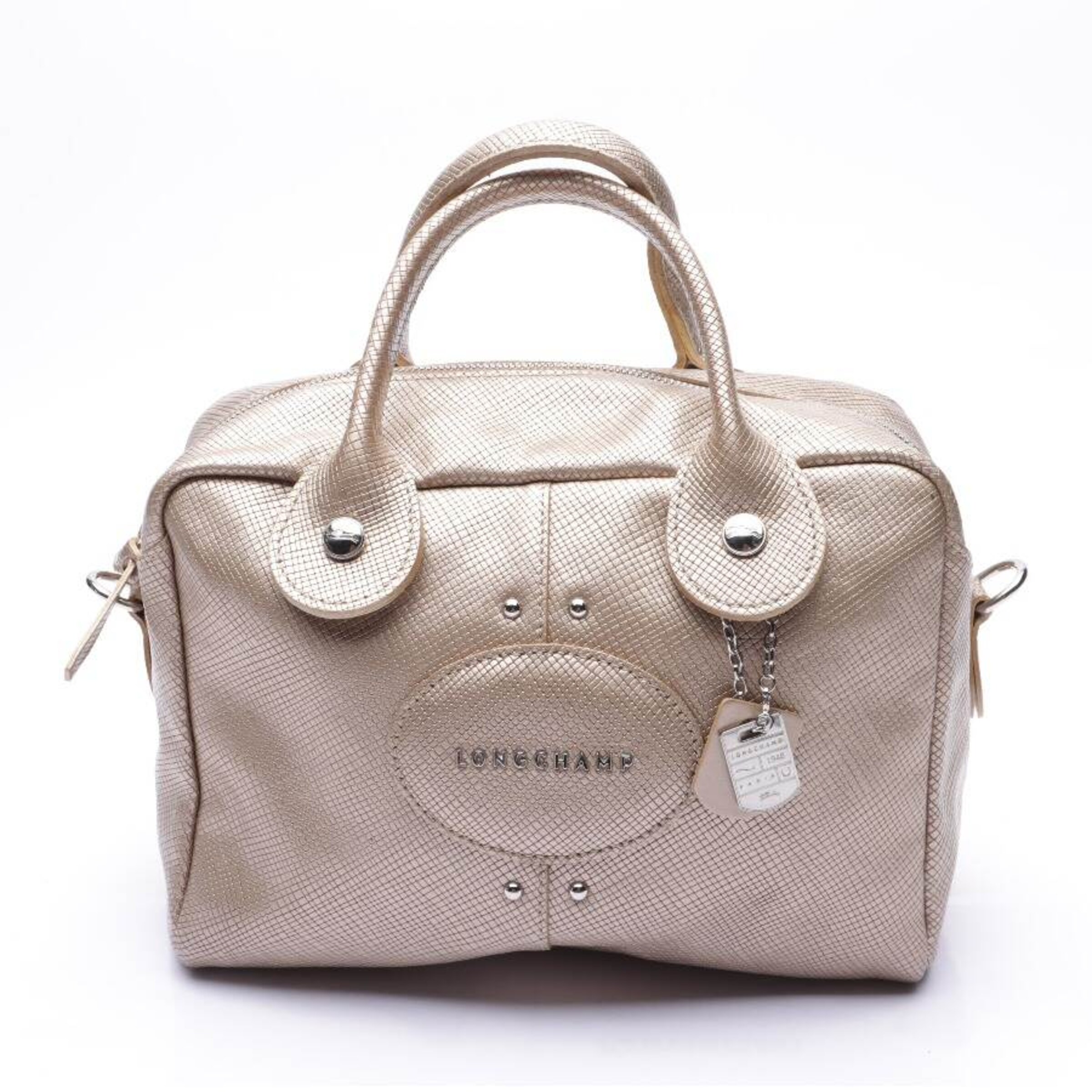 Silver longchamp bag hotsell