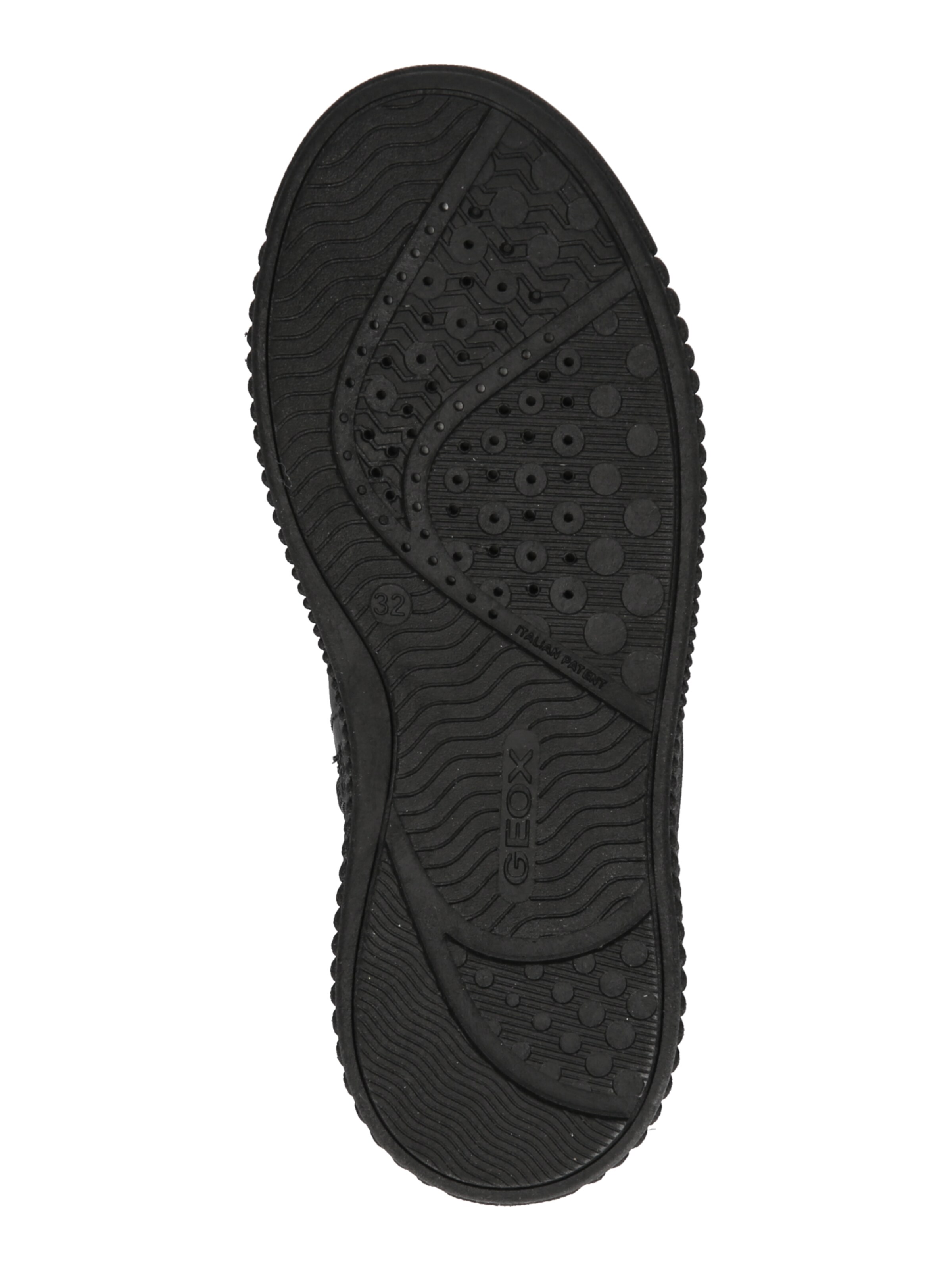 GEOX Sneaker 'Laquinny' in Schwarz