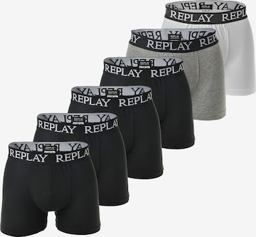 REPLAY Boxer shorts in Grey: front