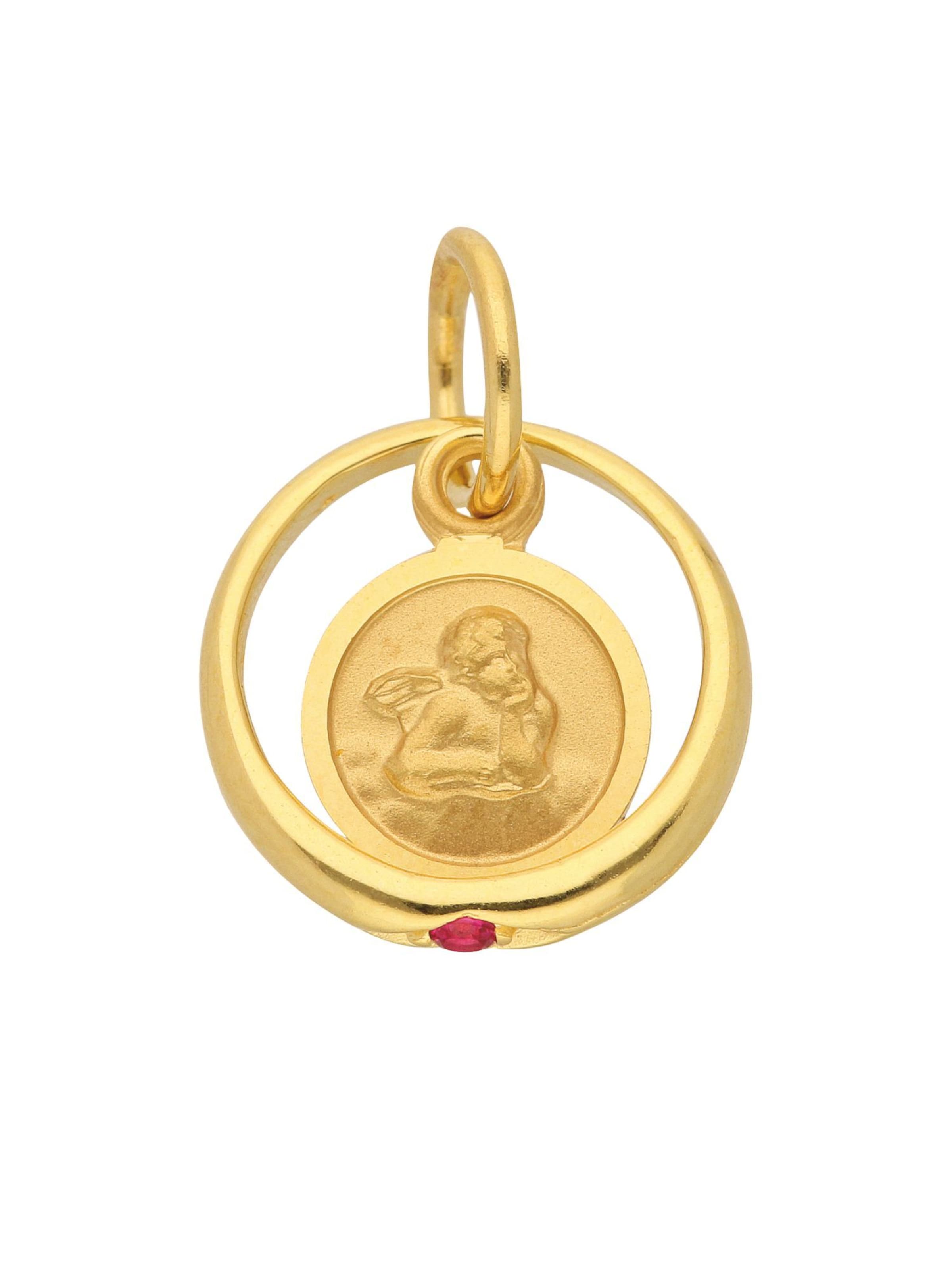 Adelia´s Pendant 'Taufring' in Gold: front
