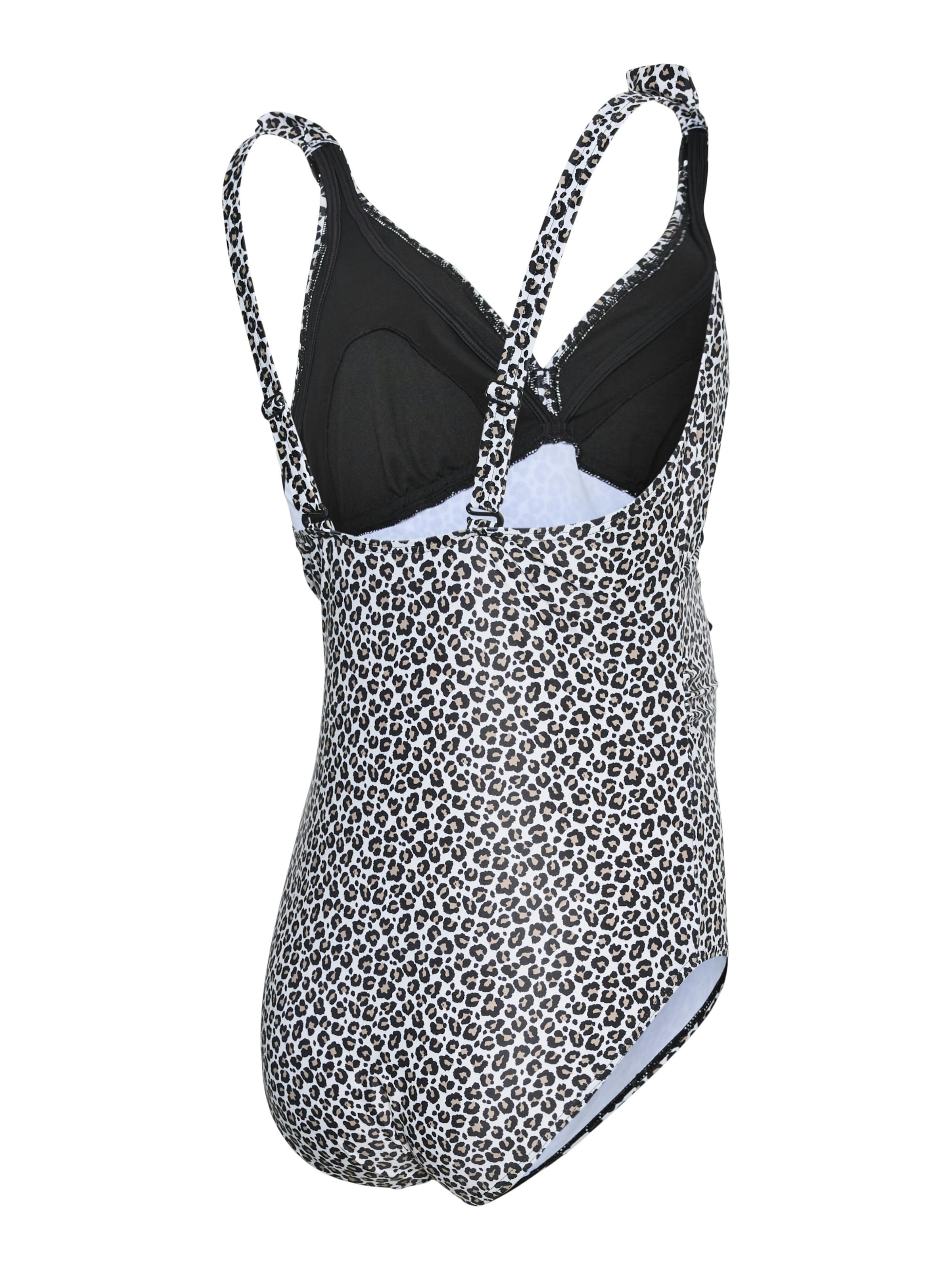 MAMALICIOUS Shapingbadeanzug‌‌‌‌‌ in Schwarz