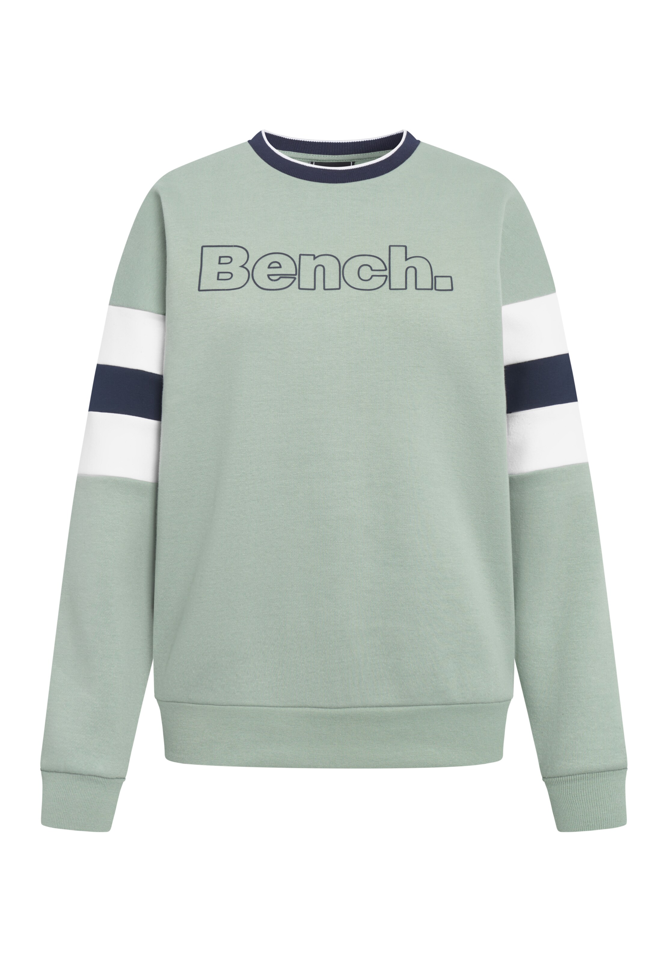 BENCH Sweatshirt in Green: front