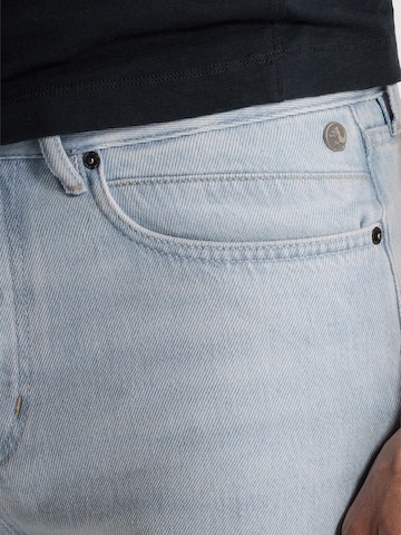 CAST IRON Regular Jeans 'Steeper relaxed fit shorts' i blå