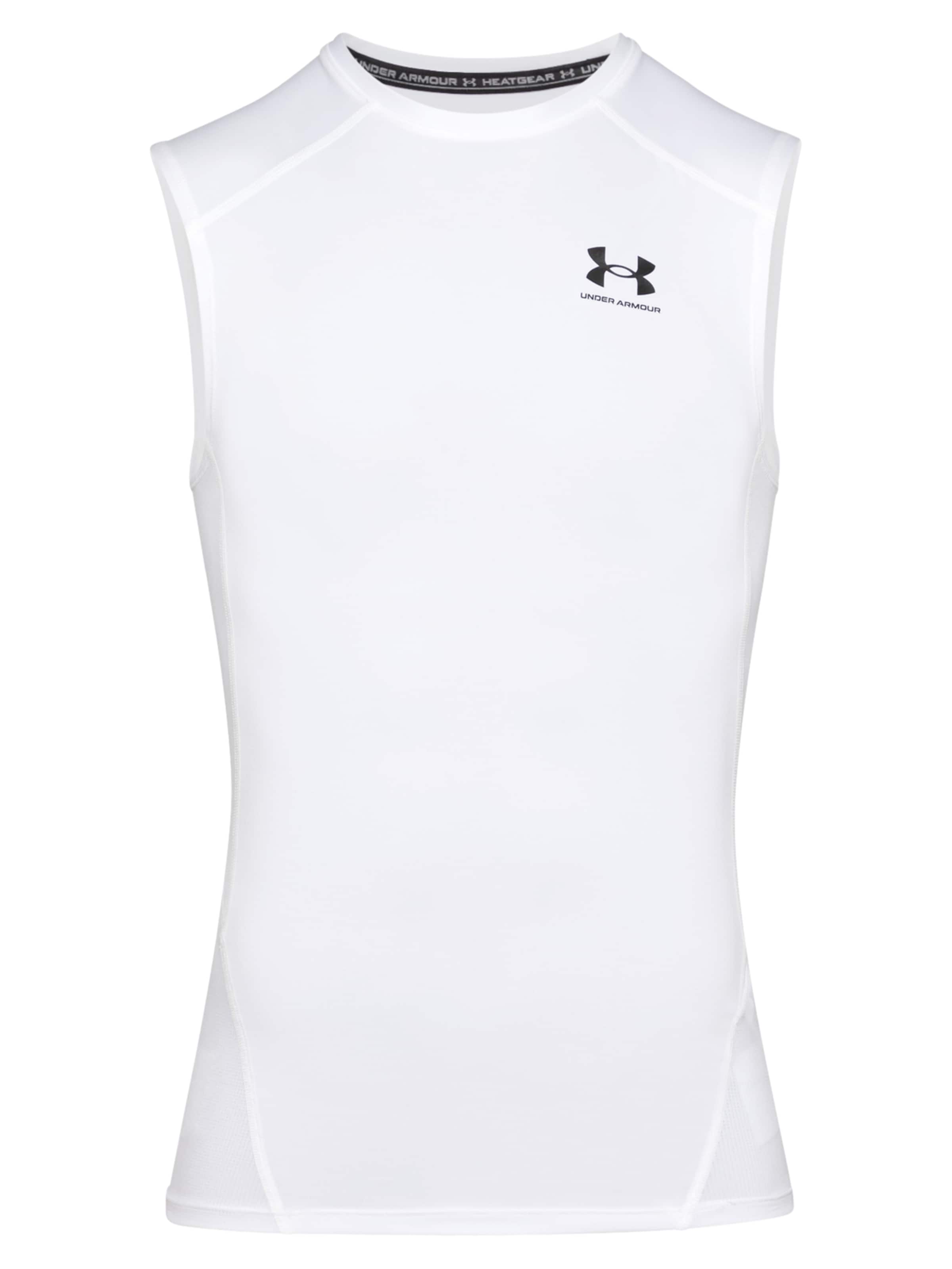 UNDER ARMOUR - Camisa funcionais em branco: frente