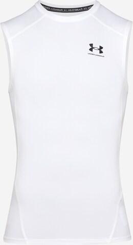 UNDER ARMOUR Performance Shirt in White: front