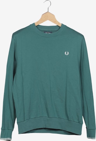 Fred Perry Sweater XXL in Grün: Vorderseite