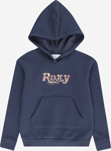ROXY Sportief sweatshirt 'WILDEST DREAM' in Blauw: voorkant