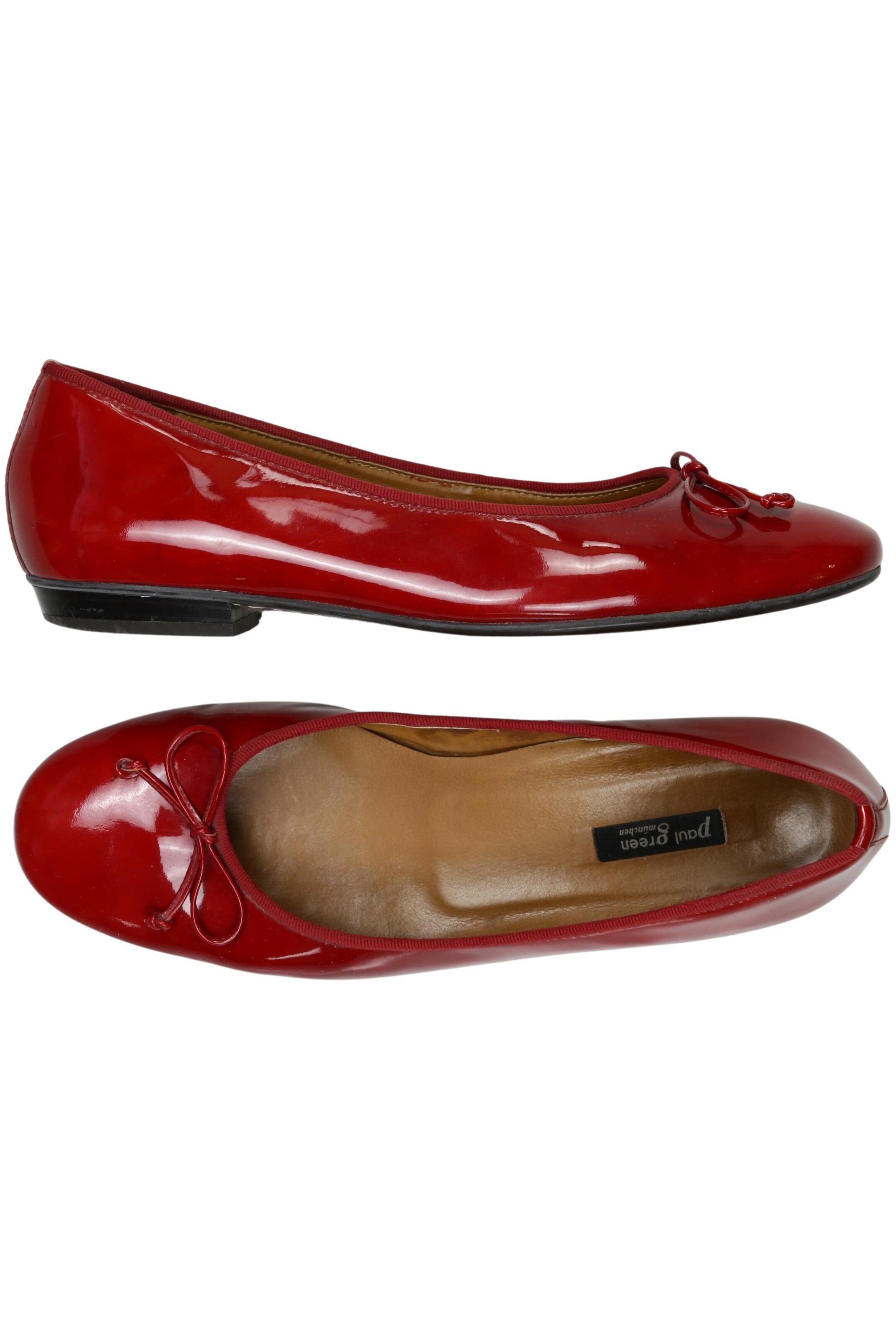 Paul Green Flats & Loafers in 39,5 in Red: front
