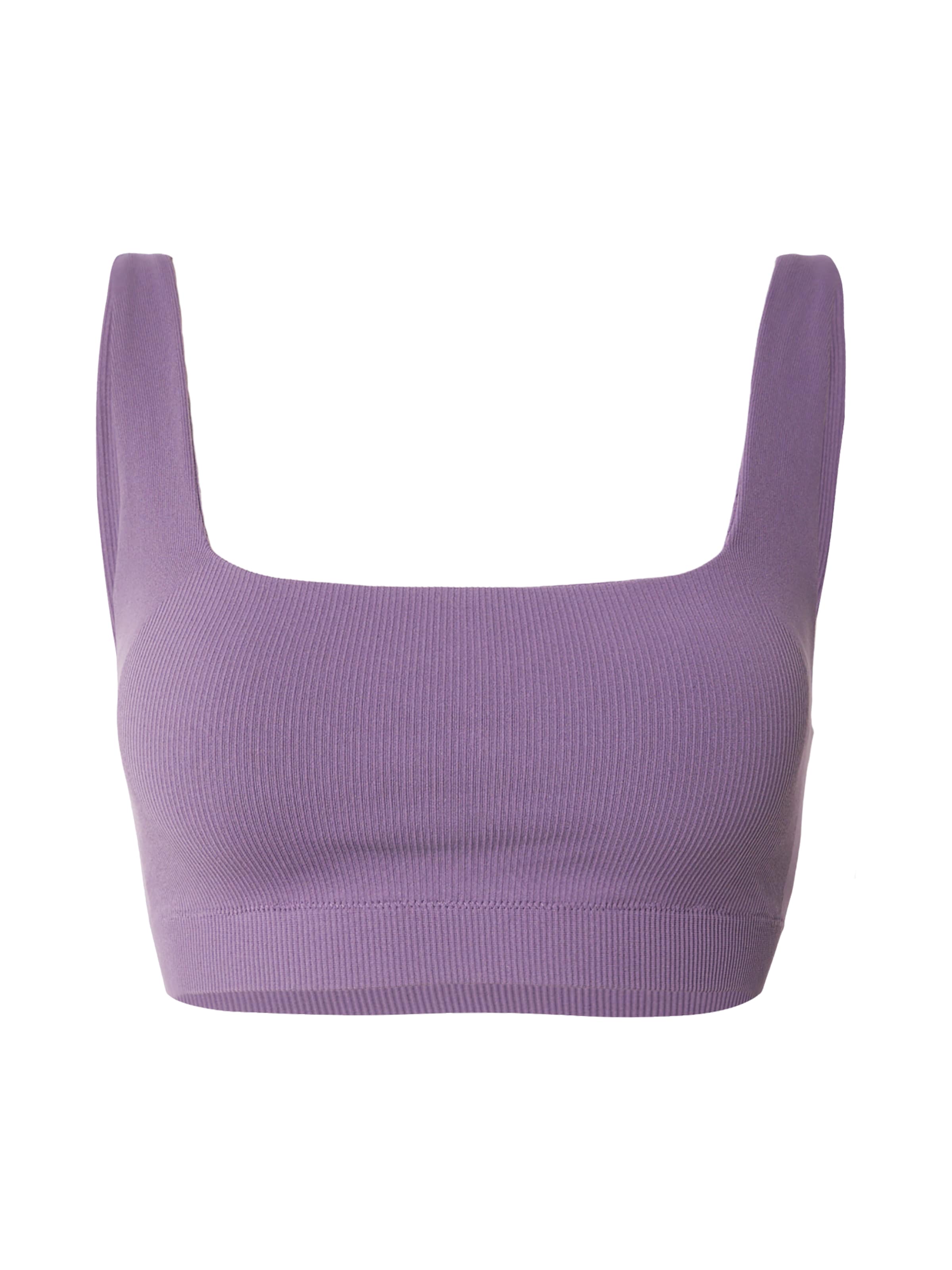 Bustier Soutien-gorge de sport Fabletics en violet : devant